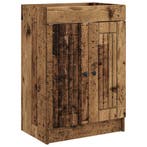 vidaXL Badkamer onder wastafel kast Oud hout 78,5 x 37,5 x, Verzenden, Nieuw