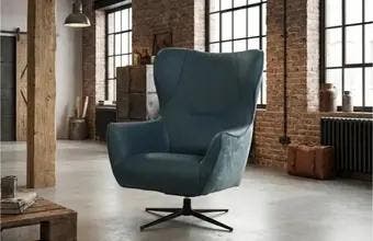 Leren DUO fauteuil, Ophalen of Verzenden, Nieuw, Leer