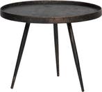 WOOOD Bounds Bijzettafel L - Metaal - Antique Goud, Verzenden, Nieuw