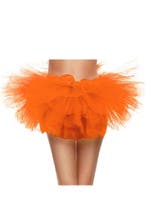 Korte Tutu Oranje Koningsdag Tule Rokje XS S M  Petticoat Ro, Ophalen of Verzenden, Nieuw, Carnaval