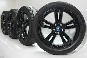BMW X1 iX1 U11 BEV X2 iX2 U10 1041M 19 inch velgen Hankook W, 19 inch, Gebruikt, Velg(en), Winterbanden