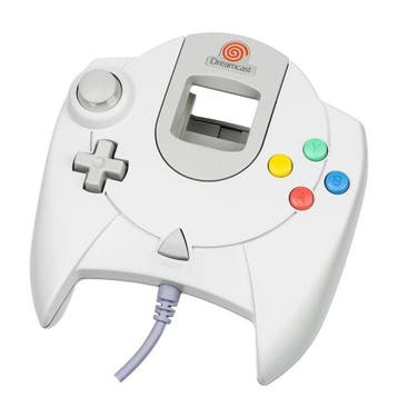SEGA Dreamcast Controller (Verkleurd), Spelcomputers en Games, Verzenden, Zo goed als nieuw