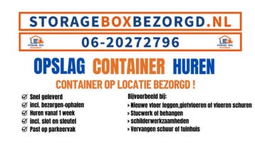 zeecontainer huren aan huis, Verzenden