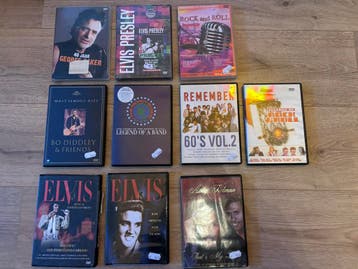 Verzameling van 10 muziek DVDs! Opruiming!, Ophalen of Verzenden, Gebruikt, Muziekvideo's