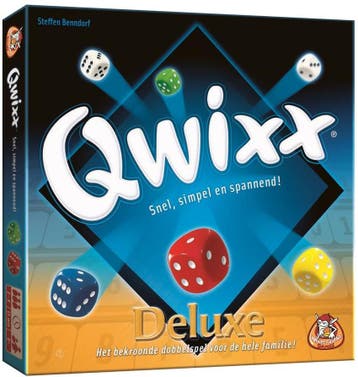 Qwixx - Deluxe | White Goblin Games - Dobbelspellen, Hobby en Vrije tijd, Gezelschapsspellen | Bordspellen, Verzenden, Nieuw