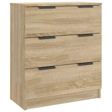 Dressoir Sonoma Eiken 60x30cm | Retourdeal 46% Korting, Huis en Inrichting, Kasten | Dressoirs, Klassiek, Zo goed als nieuw, Met lade(s)