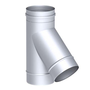 GGM Gastro | T-stuk - 60° - in RVS - Ø 350mm | TRJ60-350 |, Verzenden