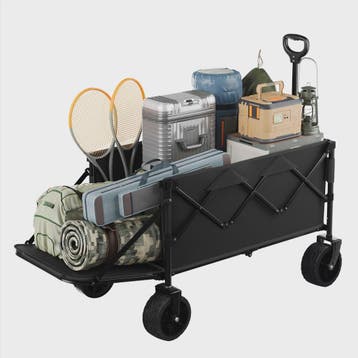 WOLTU Grote Tuinwagen 200L - Opvouwbare Handkar voor Camping, Verzenden, Nieuw