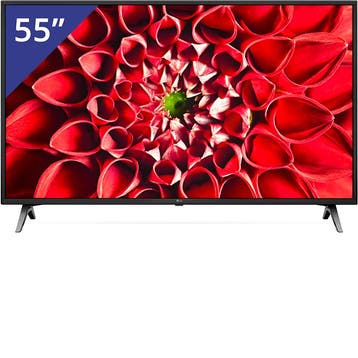 LG 55 inch/140 cm UHD LED TV, LED, Refurbished, 100 cm of meer, 4k (UHD)