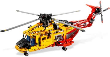LEGO Technic Helikopter 9396, Kinderen en Baby's, Speelgoed | Duplo en Lego, Verzenden, Zo goed als nieuw, Complete set, Lego