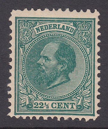 Nederland 1888 - Koning Willem III - NVPH 25, Gestempeld