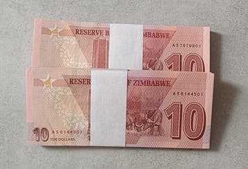Zimbabwe. - 200 x 10 Dollars - 2020 - Pick 103 (Zonder