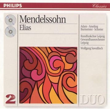 Mendelssohn: Elias / Sawallisch, Adam, Ameling, Schreier (2C, Cd's en Dvd's, Cd's | Klassiek, Verzenden, Nieuw in verpakking