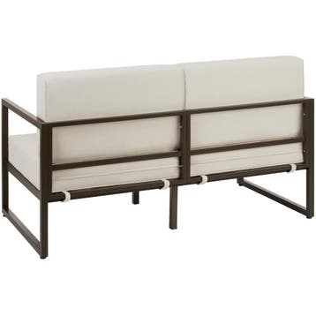 Tuin-loungebank Comosa, 2-zits, ultradikke kussens, Verzenden, Nieuw