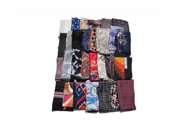 Themacollectie - 30x foulards en sjaals vintage