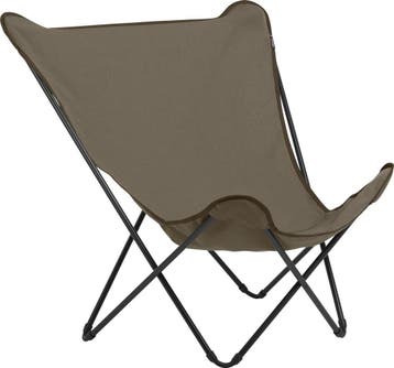Lafuma Pop Up XL - Vlinderstoel - Inklapbaar - Grès/Taupe, Verzenden, Nieuw