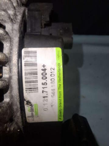 DYNAMO VOLKSWAGEN TRANSPORTER T5 2,5 180 AMPERE VAK 64A, Ophalen of Verzenden, Gebruikt, Volkswagen