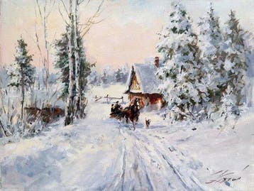 Mikhail Kraiev (1957) - Au Coeur de lHiver - Retour au