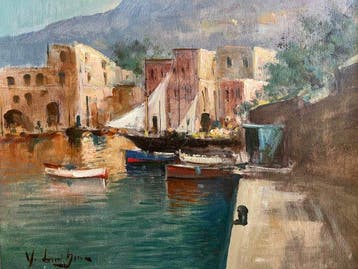 Vincenzo Laricchia (1940) - Scorcio marino