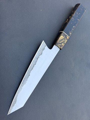 Custom Hand-Forged Premium Chefs Knife - Tafelmes - Staal,