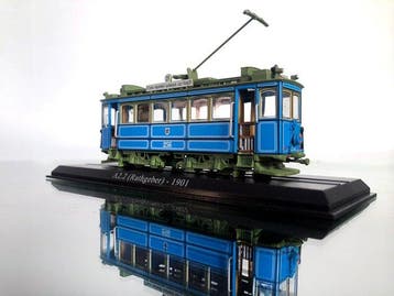 Atlas H0 - Modeltram (1) - Duitse Rathgeber A2.2 tram /, Hobby en Vrije tijd, Modeltreinen | H0, Nieuw