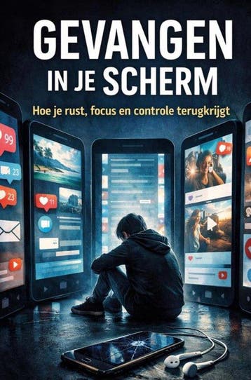 9789403869469 Gevangen in je scherm Luna Vermeer, Boeken, Verzenden, Nieuw, Luna Vermeer