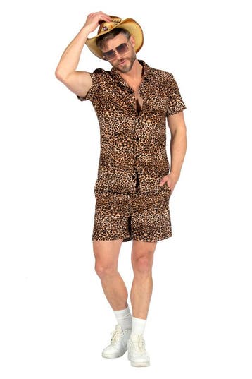 Summer Outfit Heren Panterprint, Ophalen of Verzenden, Nieuw