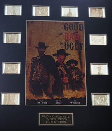 The Good, The Bad and The Ugly - Framed Film Cell Display, Verzamelen, Nieuw