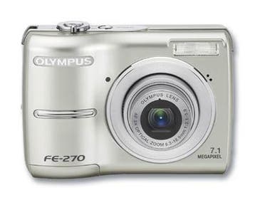 Olympus FE-270 Digitale Compact Camera - Zilver, Verzenden, Zo goed als nieuw
