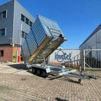 Container aanhanger met afzet / slede NIEUW!
