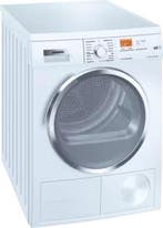 Siemens WT46W5C0NL - Warmtepompdroger - 7 kg - 64 dB -, Ophalen of Verzenden, Zo goed als nieuw, Voorlader, 85 tot 90 cm