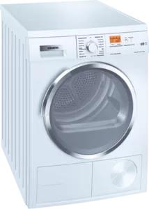 Siemens WT46W5C0NL - Warmtepompdroger - 7 kg - 64 dB -, Ophalen of Verzenden, Zo goed als nieuw, Voorlader, 85 tot 90 cm