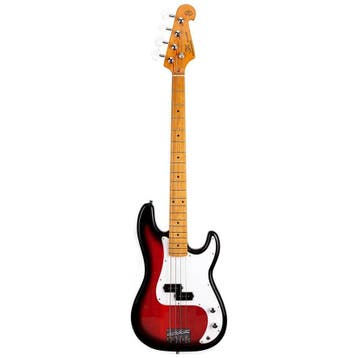 SX SPB57-2TS Retro Series 57 P-style Elektrische Basgitaar, Ophalen of Verzenden, Nieuw