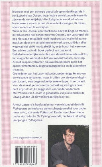 Het labyrint van Occam 9789035137646 Arnout Jaspers, Boeken, Verzenden, Gelezen, Arnout Jaspers