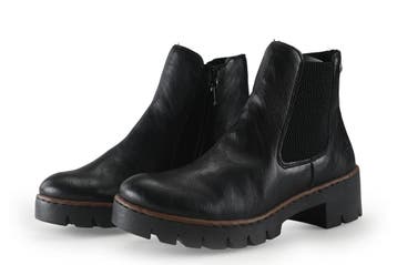 Rieker Chelsea boots in maat 38 Zwart, Kleding | Dames, Verzenden, Zwart, Overige typen, Zo goed als nieuw