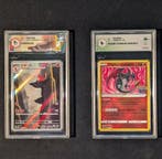 Pokémon - 2 Graded card - Charmeleon, Charizard 169/165 AR;, Hobby en Vrije tijd, Verzamelkaartspellen | Pokémon, Nieuw