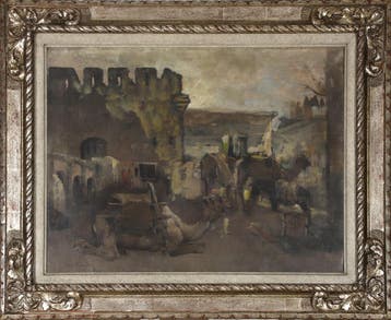 Han van Meegeren (1889-1947), Dromedarissen en ezel