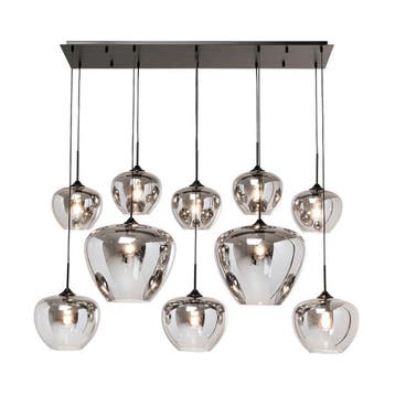 *WOONWINKEL* Kare Design Sphere Smoke Grote Design Hanglamp, Verzenden, Nieuw