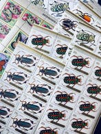 Burundi - Partij Veldelen Insecten & Vlinders, Gestempeld