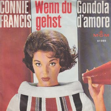 Single vinyl / 7 inch - Connie Francis - Wenn Du Gehst /..., Verzenden, Zo goed als nieuw, 7 inch, Pop