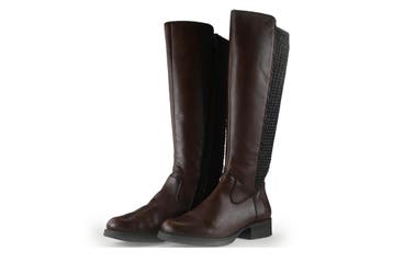 Rieker Laarzen in maat 38 Bruin, Kleding | Dames, Schoenen, Hoge laarzen, Bruin, Verzenden, Zo goed als nieuw