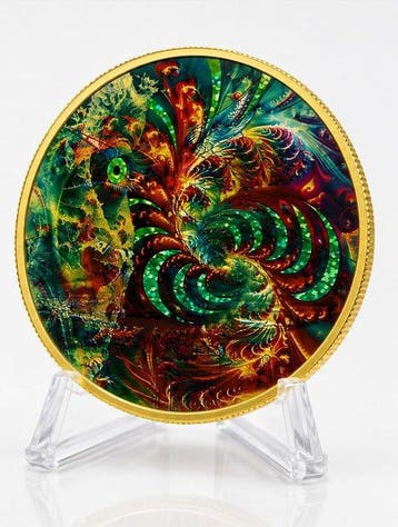 Mexico. 1 Onza 2024 Libertad “Fractal Destiny” – 1 oz Silver