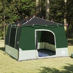 vidaXL Binnentent met dak met opslag Groen 290 x 288 x 234, Verzenden, Nieuw