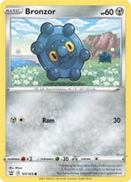 Bronzor 101/163 Battle Styles, Ophalen of Verzenden, Nieuw, Losse kaart, Foil