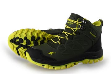 Kangaroos Sportschoenen Jongens in maat 33 Groen, Kangaroos, Verzenden, Zo goed als nieuw, Jongen of Meisje
