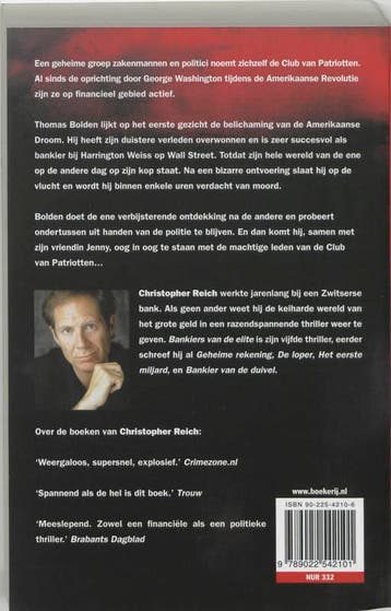 Bankiers van de elite 9789022542101 Christopher Reich, Verzenden, Zo goed als nieuw, Christopher Reich