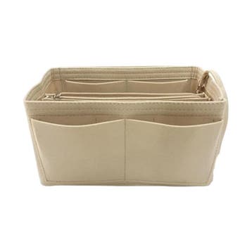 Handtas organizer - Bag in Bag - 11 ruime vakken - Beige -, Verzenden, Nieuw