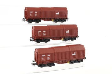 Roco H0 - 4395B - Modeltrein goederenwagon (3) - Drie, Hobby en Vrije tijd, Nieuw
