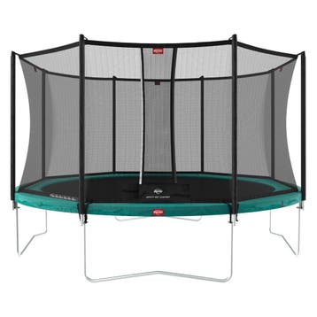 Berg Favorit Trampoline 430 met comfort veiligheidsnet, Ophalen of Verzenden, Nieuw