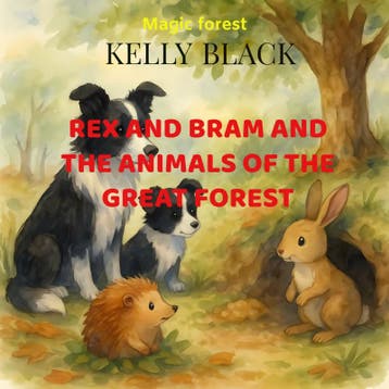 Rex And Bram And The Animals Of The Great Forest | Nieuw, Boeken, Ophalen of Verzenden, Nieuw, Kelly Black